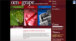 Desktop Screenshot of oenogrape.com